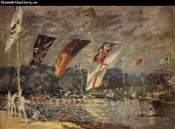 Alfred Sisley Regattas at Molesey